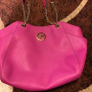 Fuchsia Authentic Michael Kors Purse